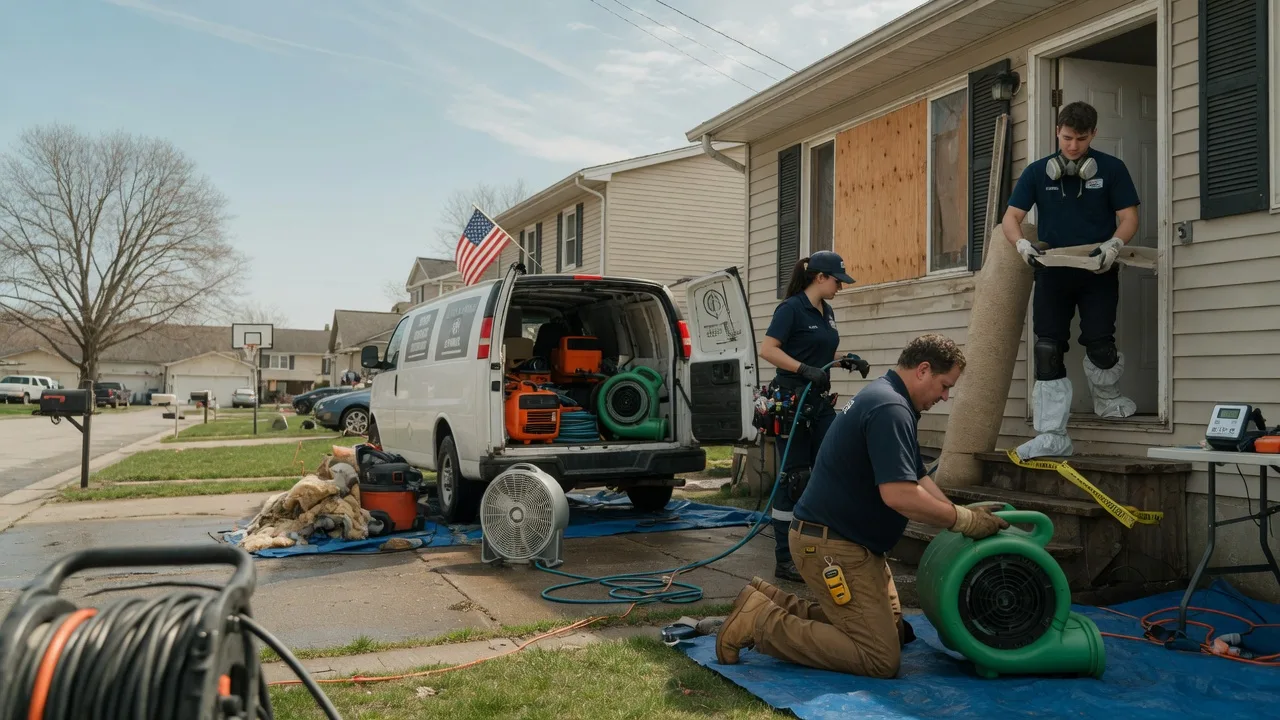 Water Damage Restoration in Clearwater, MN near me